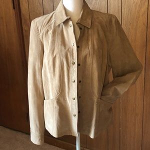 Coldwater Creek Suede Jacket